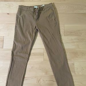 Beige color, RVCA pants, 28 waist, good condition, chino